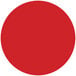 A red circle with white background.