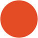 A red circle with the word "orange" in white text.