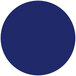 A circle of navy blue petal dust on a white background.