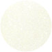 A white circle with white specks of Roxy & Rich Natural Pearl Sparkle Dust.