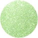 A circle of apple green Roxy & Rich Sparkle Dust with green glitter inside.