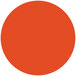 A red circle with an orange color on it.