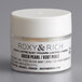 A white container of Roxy & Rich green pearl lustre dust with black text.