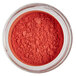 A jar of Roxy & Rich Tomato Red lustre dust powder.