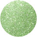 a green glitter circle