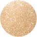 A round circle of gold sparkly glitter.