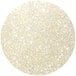 A round white container of Roxy & Rich Antique Silk Sparkle Dust with white and silver sparkles.