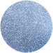 a blue circle with glitter