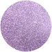 A circle of purple glitter.
