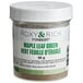 A container of Roxy & Rich Maple Leaf Green Fondust powder with a white lid.