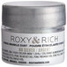 A silver container of Roxy & Rich Nu Silver Sparkle Dust with a white label.