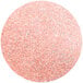 a pink and silver glitter circle