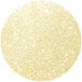 A round white container of Roxy & Rich Soft Gold Sparkle Dust with a gold circle.