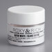A white container of Roxy & Rich Satin White Lustre Dust powder with black text.