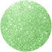 A green glitter circle of Roxy & Rich Holly Green Sparkle Dust.