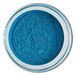 A jar of Roxy & Rich Teal Blue Lustre Dust, a blue powder.