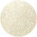 A white circle with Roxy & Rich Antique Silk Sparkle Dust with white and silver sparkles.