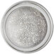 A jar of Roxy & Rich silver sparkle dust with a white lid.