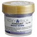 A container of Roxy & Rich Royal Blue Fondust food color powder with a label.