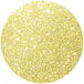 A round yellow container of Roxy & Rich Canary Yellow Sparkle Dust with white specks.