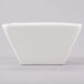 An American Metalcraft white square porcelain bowl.