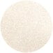 A white circle with a white speckled surface and a white circle with Roxy & Rich Antique Silk Lustre Dust in the center.