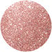 A pink circle with red glitter.