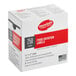 A white box of Cambro 2" x 1 1/4" printed food safety labels with red and black text.