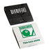 A black matchbook with a white business card with the logo of D.D. Bean & Sons Co. on it.