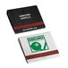 A black and white D.D. Bean & Sons Co matchbox with a red stripe and white text on a white background.
