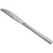 An Acopa Phoenix stainless steel dinner knife with a long silver handle.