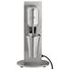 A silver and black AvaMix milkshake machine on a white background.