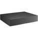 A black rectangular Regency end cap.