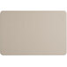 A brown rectangular cutting board with a white border.