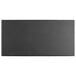 A black rectangular object with two-way entry.
