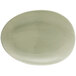 A white Front of the House Tides oval porcelain platter.