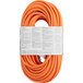 A roll of orange Voltec 14/3 3-conductor extension cords.