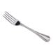 An Acopa stainless steel dinner fork with a silver handle on a white background.