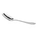 a silver spoon with a handle