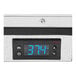A Delfield sandwich prep table with a digital temperature display.