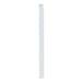 A clear, reinforced plastic replacement door strip measuring 6 inches by 80 inches.