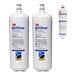 A 3M water filtration replacement kit with white containers and blue and black text.