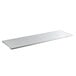 A white rectangular Avantco pan rail lid.