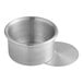 A silver aluminum Baker's Lane mini cheesecake pan with removable bottoms.