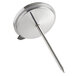 A Taylor stainless steel meat thermometer with a long metal probe.