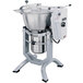 A Hobart vertical cutter mixer with a bowl on a stand.