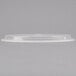 A clear plastic lid on a Pactiv Newspring VERSAtainer oval microwavable container.