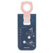 A close-up of a pink and blue Philips Infant / Child Key for HeartStart AEDs.