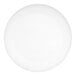 A white round porcelain flat plate.