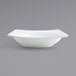 A white square porcelain bowl.